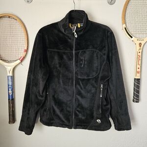 Mountain Hardware teddy bear jacket black M